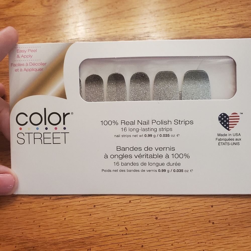 Color Street Plaid About You nail polish strips